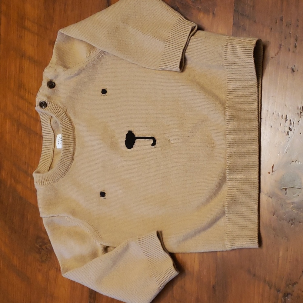 babyGap | Disney Bear Face Crewneck Sweater